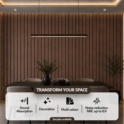 Dining Area Walnut Panels