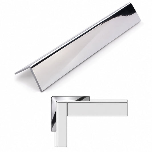 10mm L Trim for Shower Panels (2.4m)